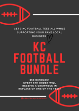 Load image into Gallery viewer, KC Football Bundle
